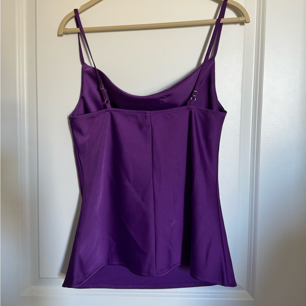 Elegant Purple Women's Camisole Top - Picture 3 of 7